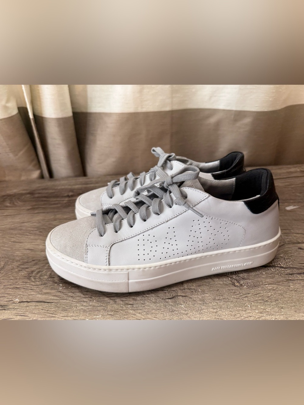 P448 JOHN RECYCLED WHITE/NERO size 40 - 9